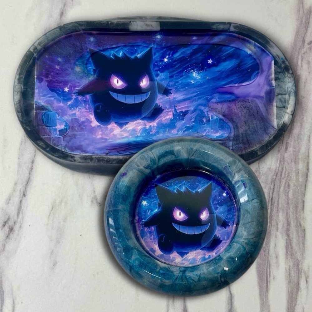 Gengar Starry Night Tray | Pokémon Collectible Gift